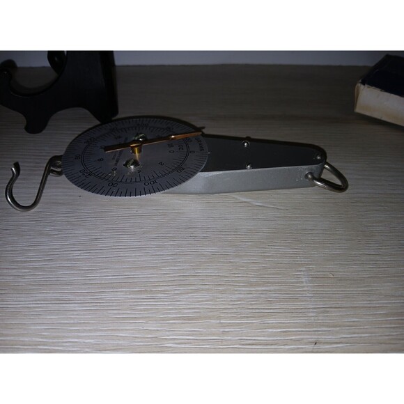 Welch Scientific Co. 500 Grams 18 Ounces Hanging Spring Weight Scale USA W/ Box - Picture 14 of 15